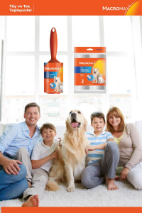 Macromax Tüy Toplayıcı Rulo 56'lı