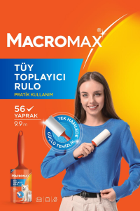 Macromax Tüy Toplayıcı Yedek Rulo 2'li x 5 Adet