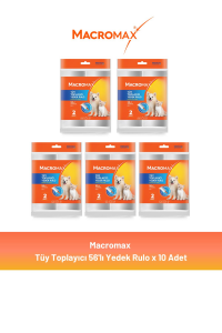 Macromax Tüy Toplayıcı Yedek Rulo 2'li x 5 Adet