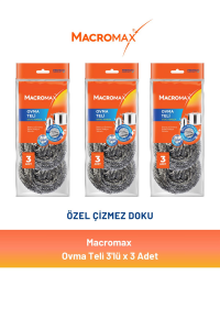 Macromax Ovma Teli 3'lü x 3 Adet