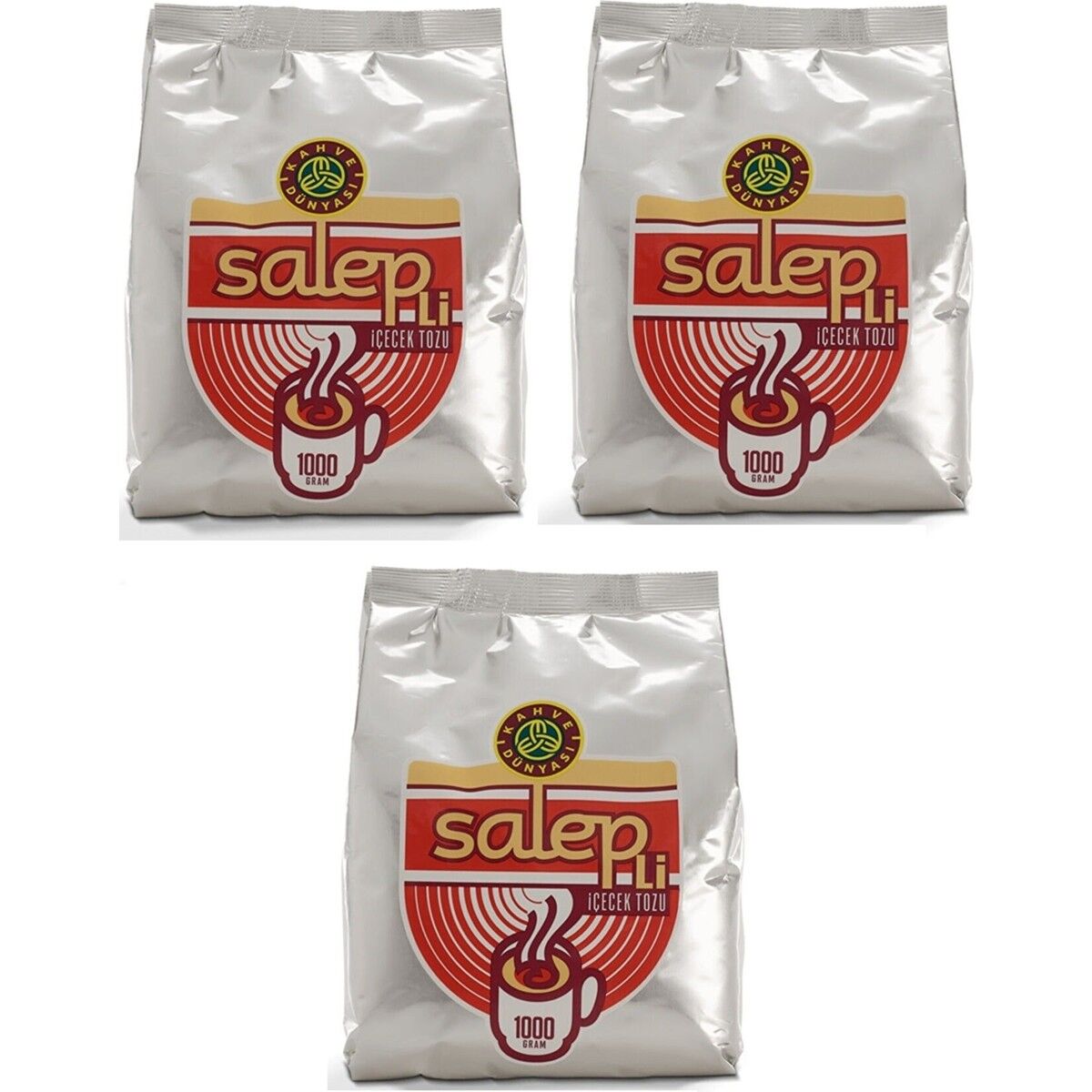 Kahve Dünyası Salep İçecek Tozu 3 x 1 kg