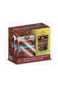 Kahve dünyası Türk Kahvesi 100gr 3 Paket Karışık Draje 60Gr