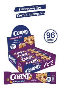 Karışık Kuruyemiş Bar 12 Adet X 20 G