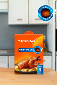 Macromax Fırın Torbası 8'li x 3 Adet