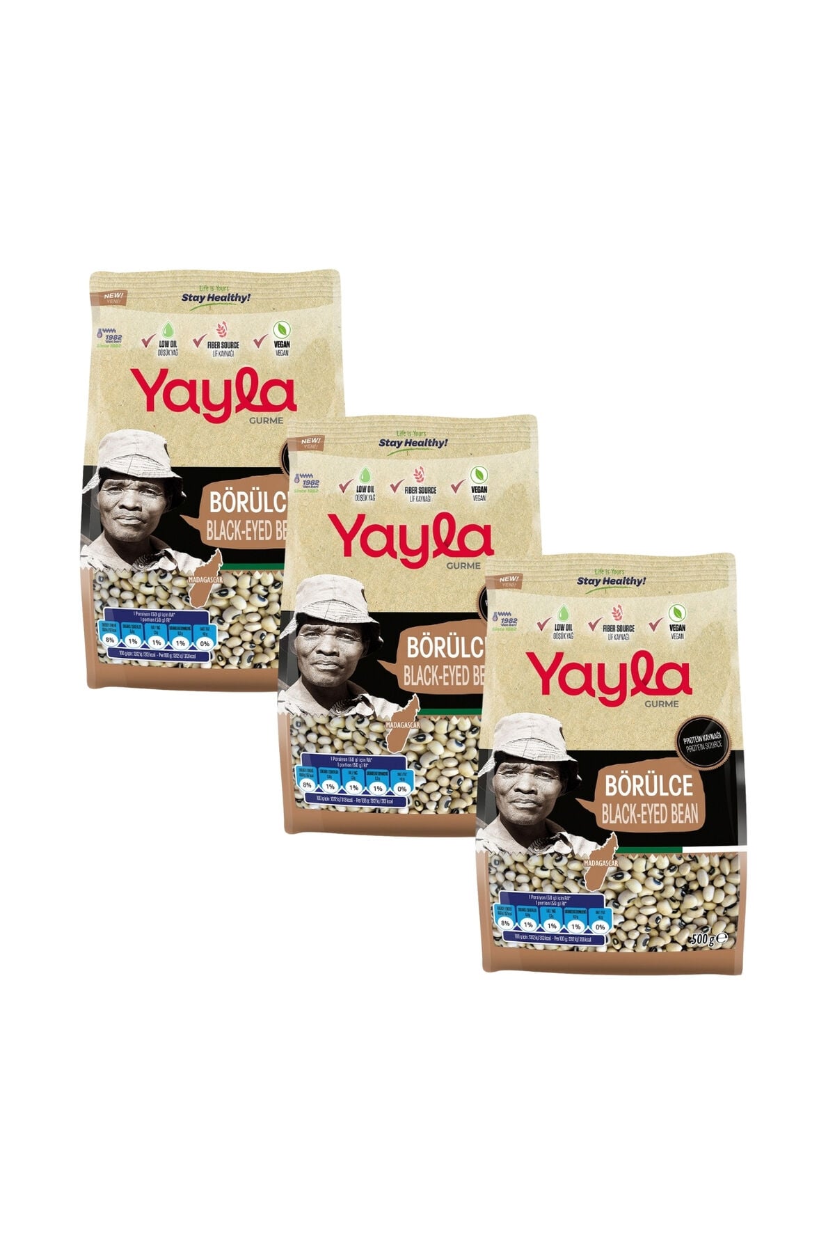Yayla Gurme Börülce 500 gr x 3 Adet