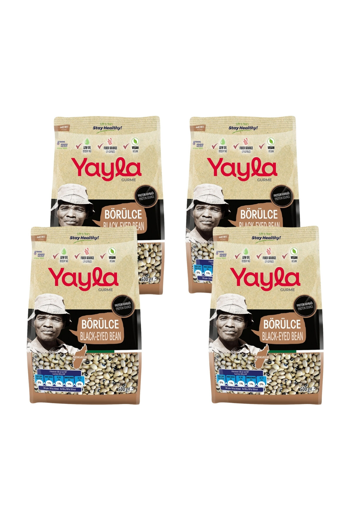 Yayla Gurme Börülce 500 gr x 4 Adet