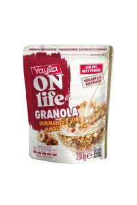 Yayla Onlife Hurmalı ve Elmalı Granola 200 g x5
