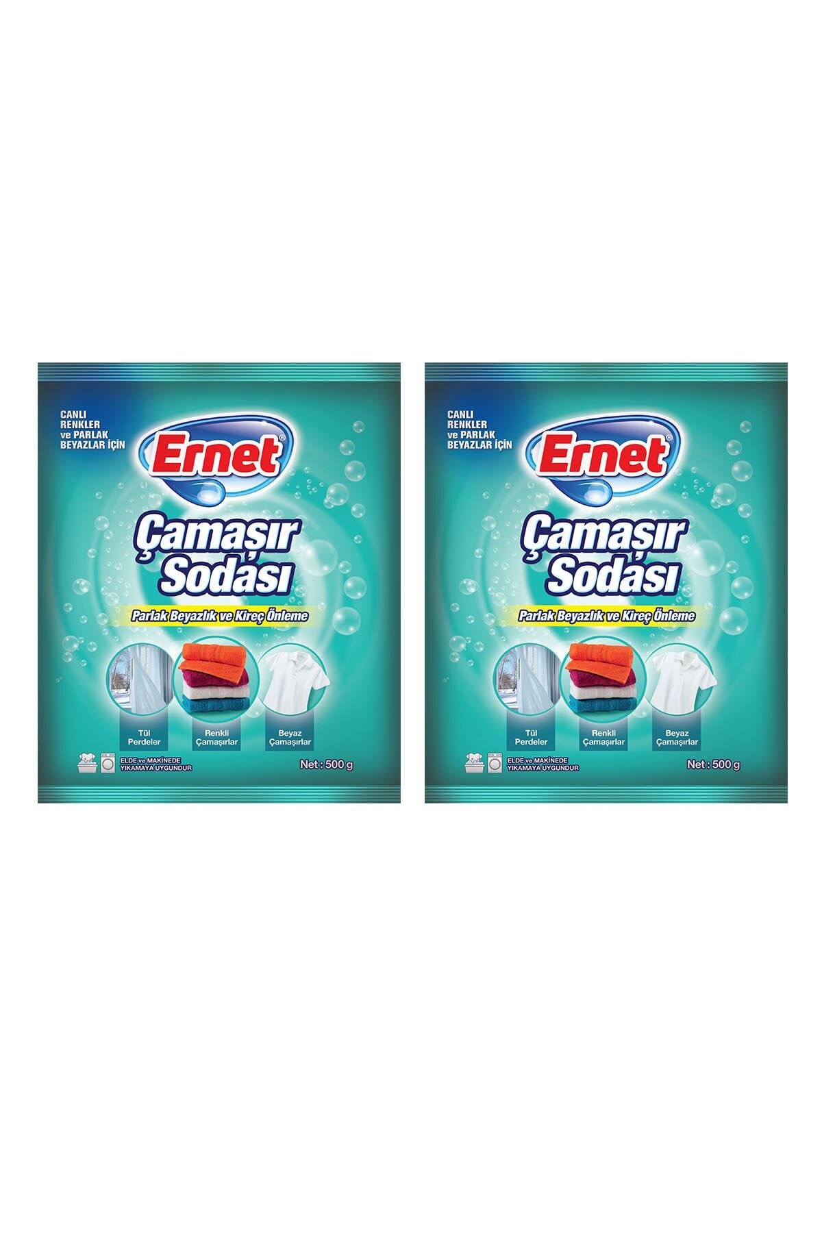Ernet Çamaşır Sodası 500 GR x 2 Adet