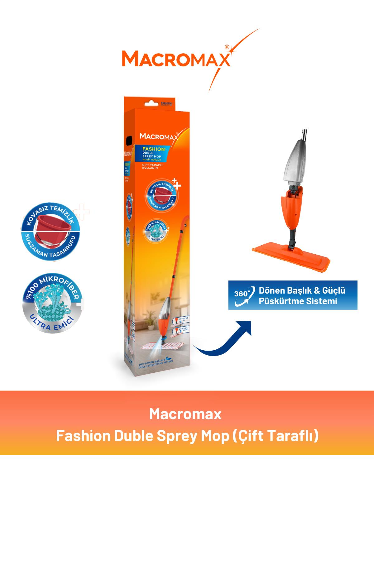 Macromax Fashıon Duble Sprey Mop