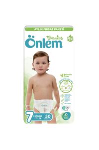 Önlem Botanika 7 Numara Bebek Bezi xxLarge 19+ Kg 50 li X 3 Adet