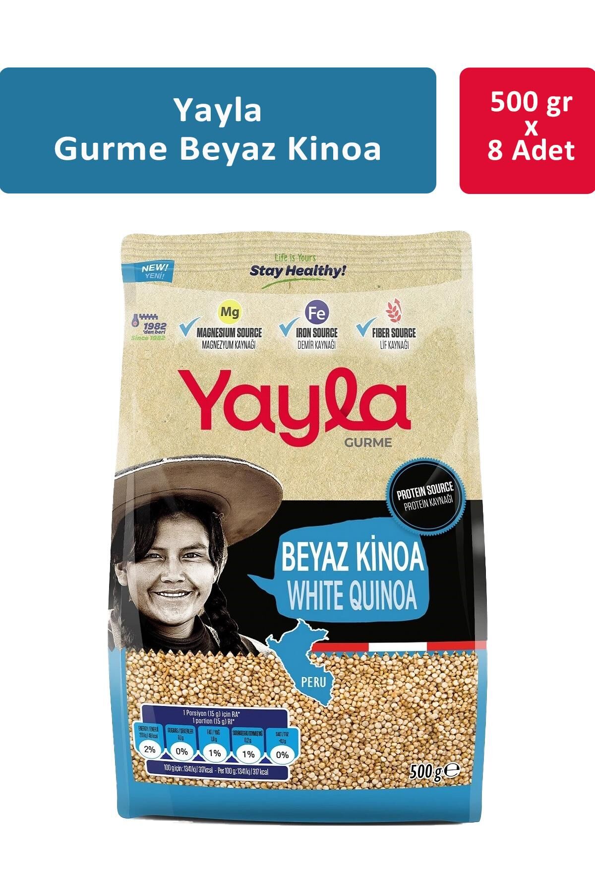 Yayla Beyaz Kinoa 500 gr x 8 Adet