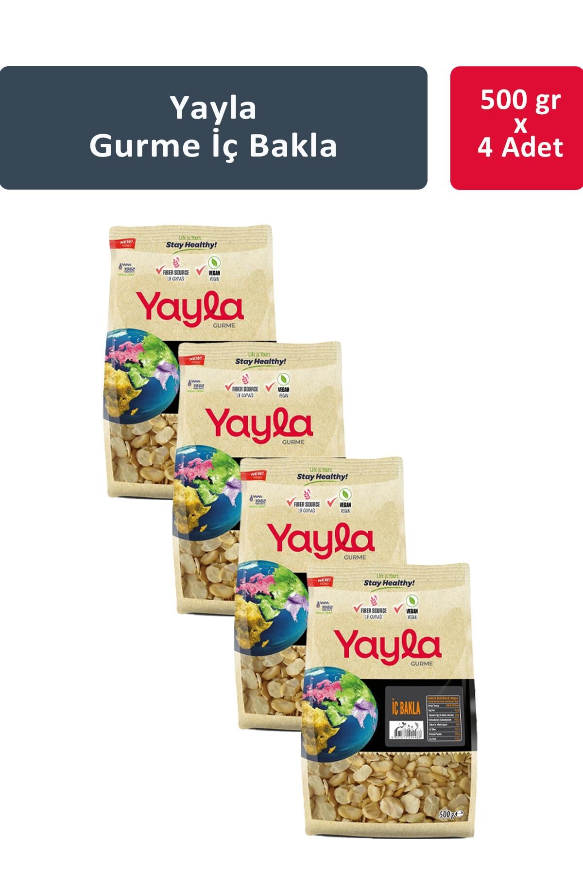 Yayla İç bakla 500 gr x 4 Adet