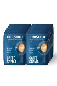 Eduscho Caffè Crema Strong Çekirdek Kahve - 10 x 500 g