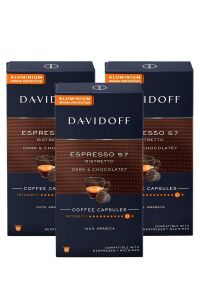 Davidoff Espresso 57 Ristretto Dark & Chocolatey Kapsül Kahve x 3 Adet