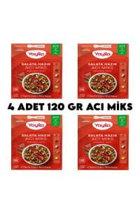 4 Adet Acı Miks Hazır Salata