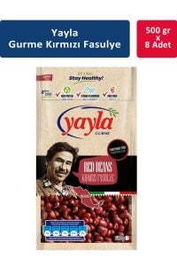 Yayla Kırmızı Fasulye 500 gr x 8 Adet