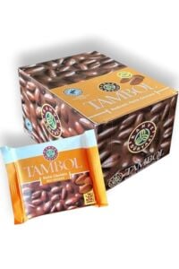 Kahve Dünyası Tambol Sütlü Bademli Çikolata77 gr x 10 Adet