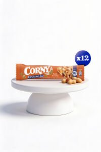 Fındıklı Yer Fıstıklı Doğal Lif Kaynağı Kuruyemiş Bar 20g x 12 Adet