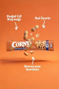 Fındıklı Yer Fıstıklı Doğal Lif Kaynağı Kuruyemiş Bar 20g x 12 Adet