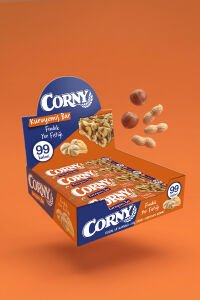 Fındıklı Yer Fıstıklı Doğal Lif Kaynağı Kuruyemiş Bar 20g x 12 Adet