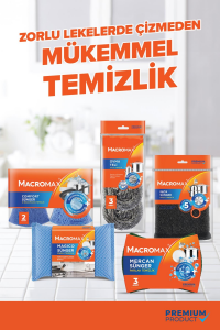 Macromax Mercan Sünger 3'lü x 3 Adet