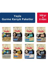 Yayla Gurme Karışık Paketler 500 gr x 8 Adet