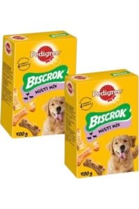 Pedigre Biscrok Multi Mix Köpek Ödül Bisküvisi 2 x 500 gr