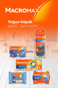 Macromax Klasik Yeşil Sünger 5'li (Düz) x 3 Adet