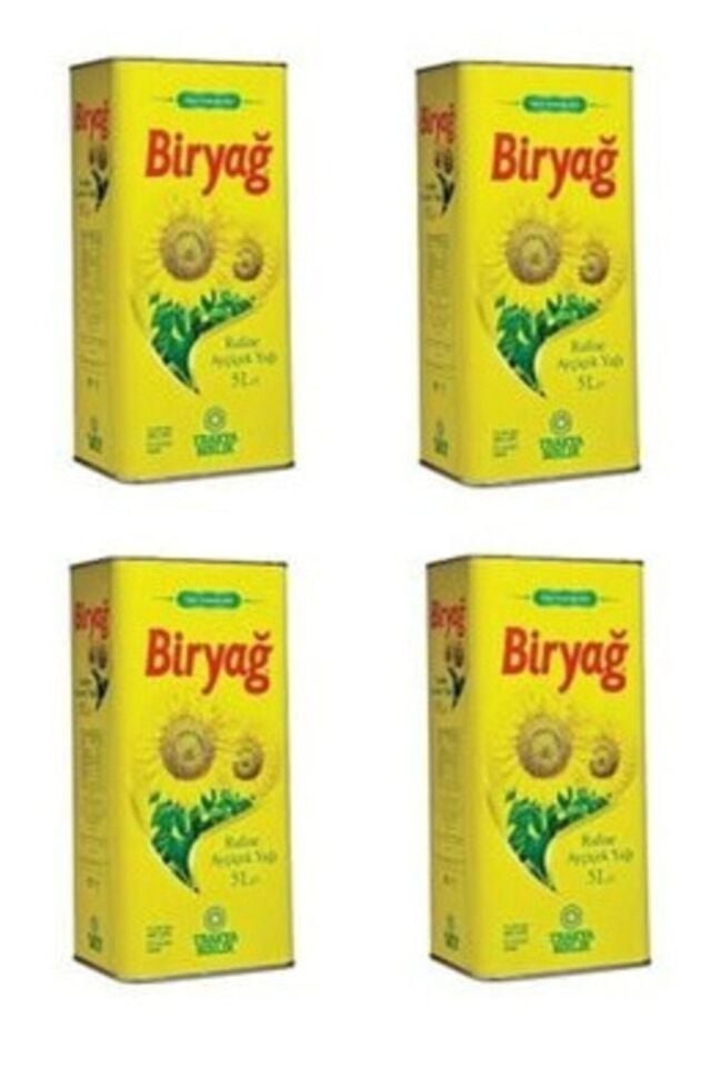 Biryağ Ayçiçek Yağ 5 Lt*4