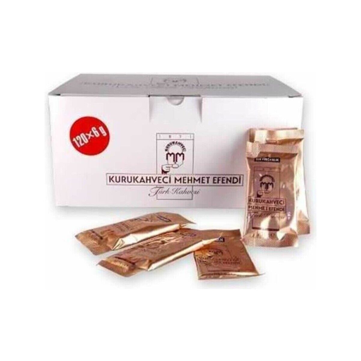 Mehmet EfendiTek Fincanlık Türk Kahvesi 120 x 6 gr