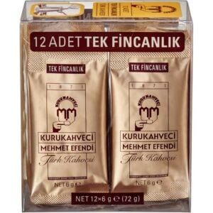 Mehmet EfendiTek Fincanlık Türk Kahvesi 120 x 6 gr