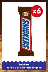 Yer Fıstıklı Çikolata 50 G 6X