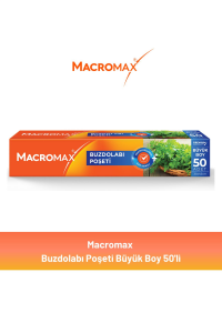Macromax Buzdolabı Poşeti Büyük Boy 50'li