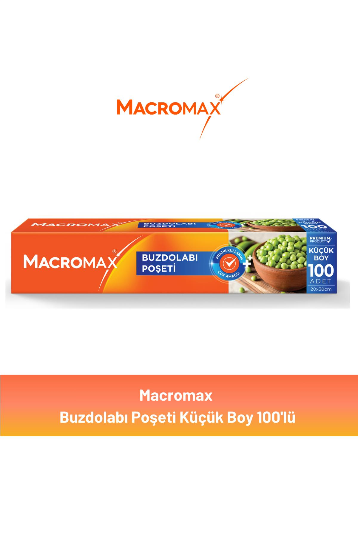 Macromax Buzdolabı Poşeti Küçük Boy 100'lü