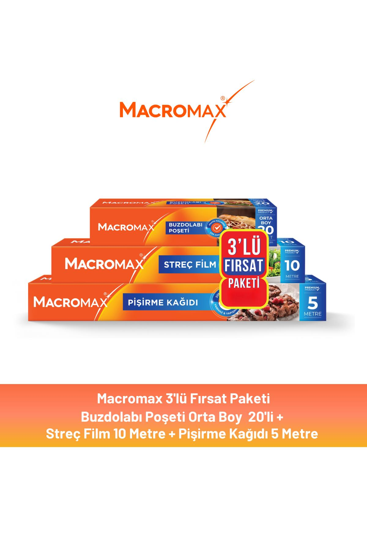 Macromax 3'lü Fırsat Paketi
