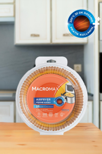 Macromax Airfryer Pişirme Kağıdı 25'li
