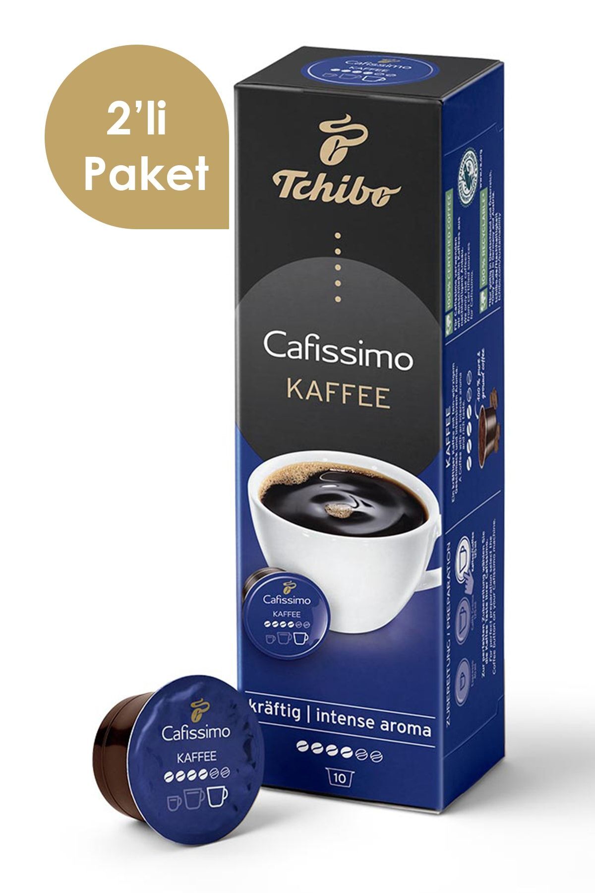 Tchibo Cafissimo Coffee Intense Aroma 2x10 Adet Kapsül Kahve