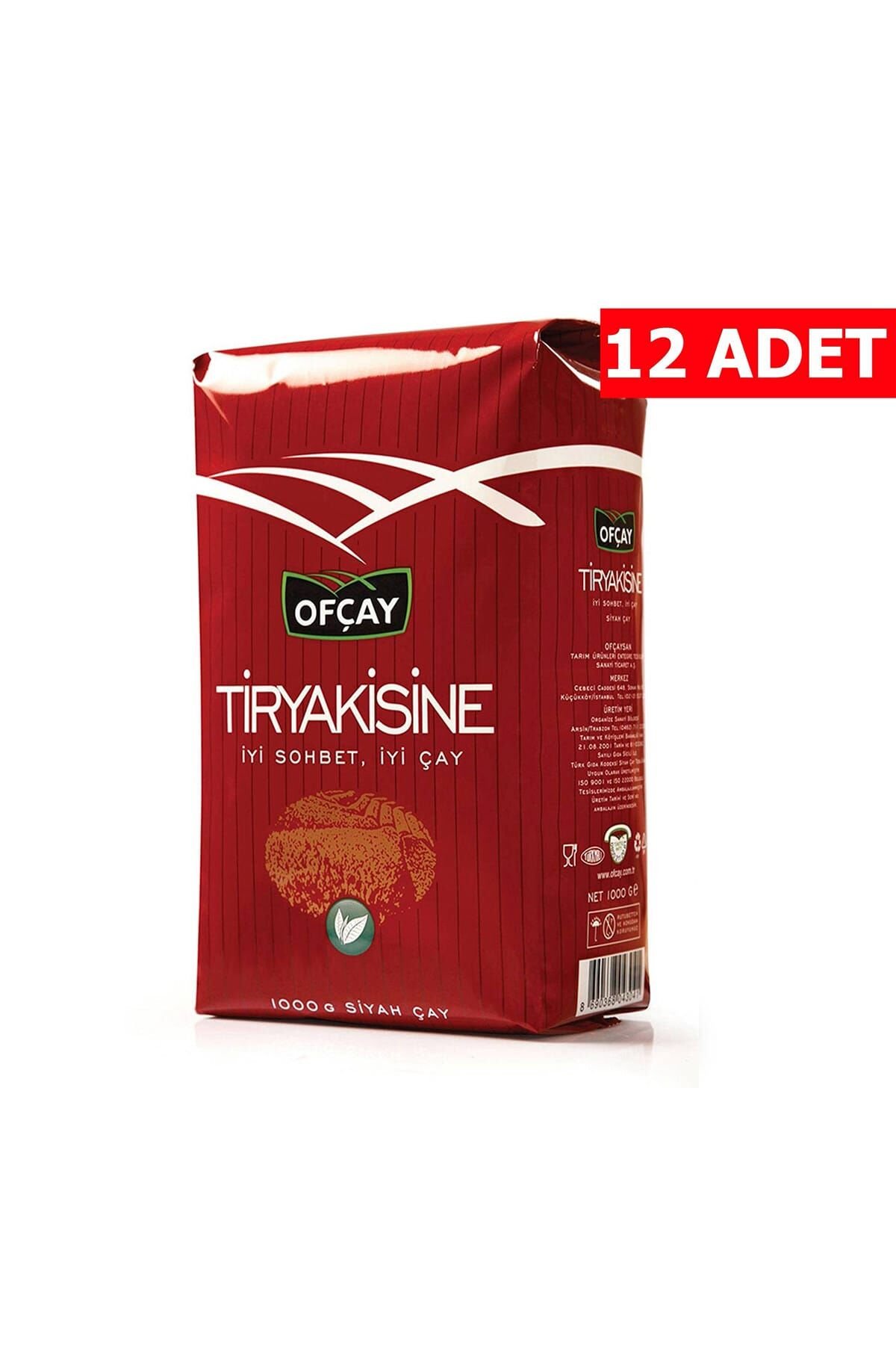 Tiryakisine Dökme Çay 1 kg 12'li