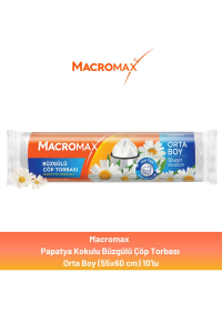 Macromax Büzgülü Papatya Çöp Torbası Orta Boy 10'lu
