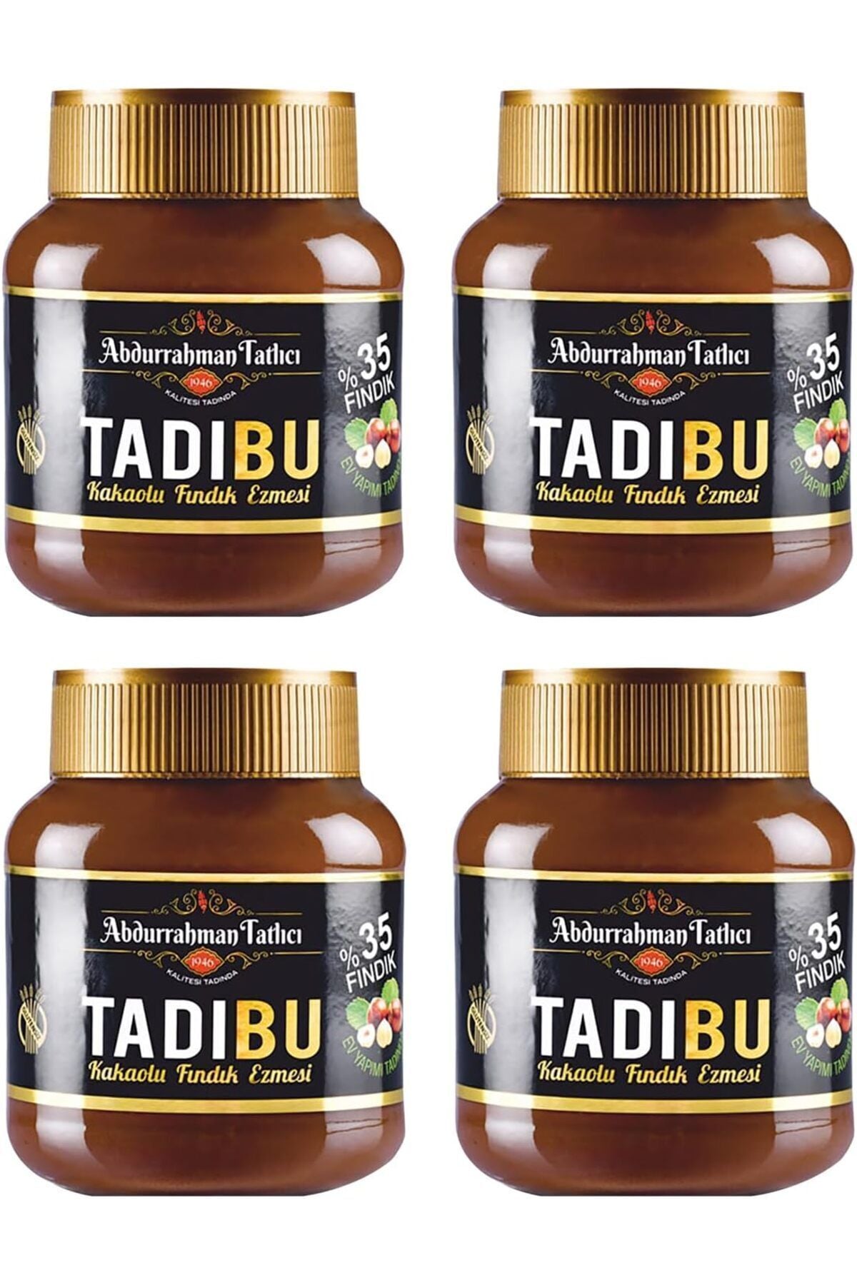 ABDURRAHMAN TATLICI TADIBU 330 GR FINDIK KREMASI * 4 ADET