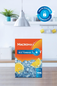 Macromax Buz Torbası (196 Adet Buz Küpü)