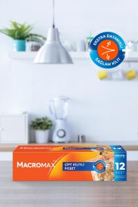 Macromax Çift Kilitli Poşet 12'li x 3 Adet