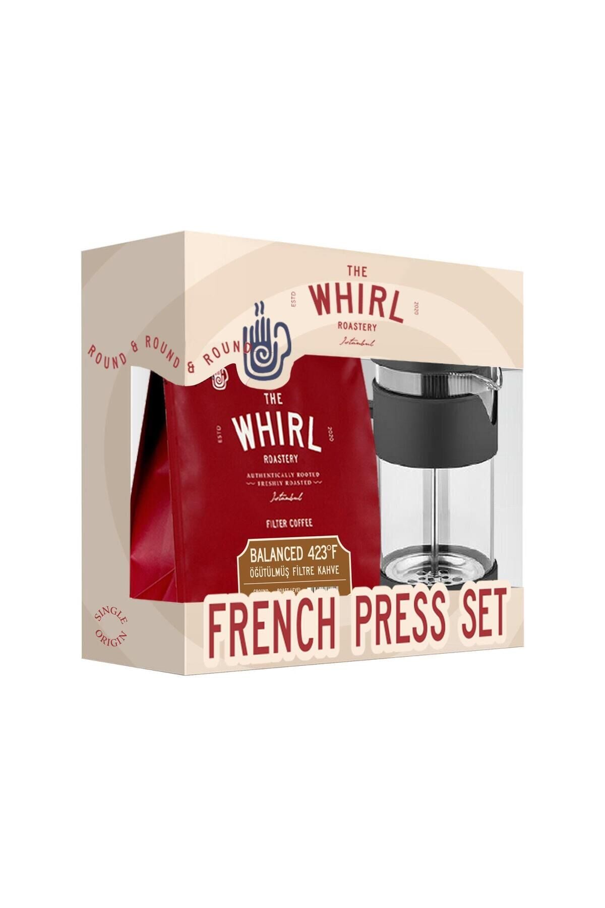 Filtre Balanced 423°F Çekilmiş Kahve 250 gr + French Press Hediyeli