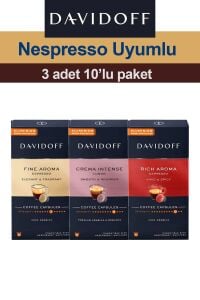 Davidoff Aluminium Kapsül Kahve Tanışma Paket 30 Kapsül