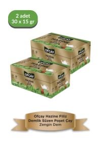 Ofçay Hazine Zengindem Demlik Poşet Çay 30 x 15 gr x 2 PAKET