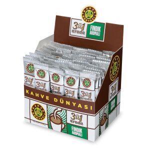 Kahve Dünyası 3ü1 Fındık Aromalı Kahve 40 x 18 gr x 8 Adet