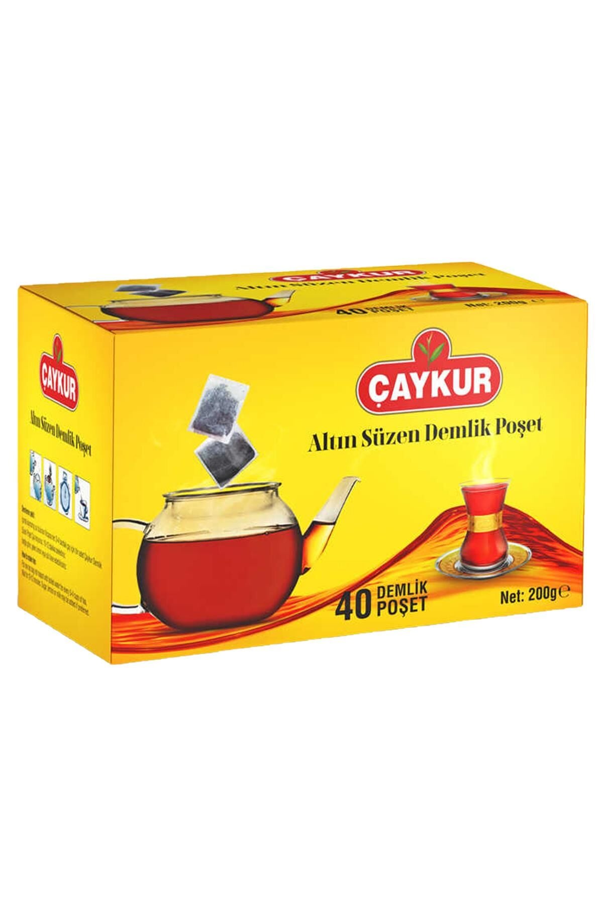 Çaykur Demlik Poşet Çay 200 gr