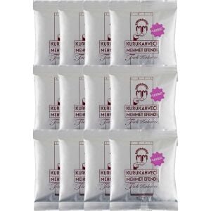 Mehmet Efendi Türk Kahvesi Kafeinsiz 50 gr 12 'li