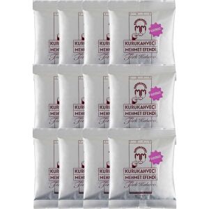 Mehmet Efendi Türk Kahvesi Kafeinsiz 50 gr 12 'li