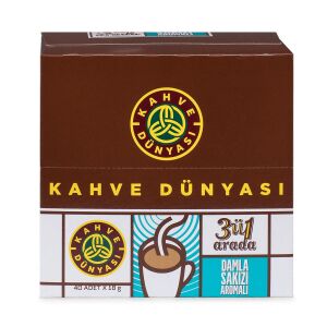 Kahve Dünyası 3in1 ARADA DAMLA SAKIZLI 40 x 18 gr